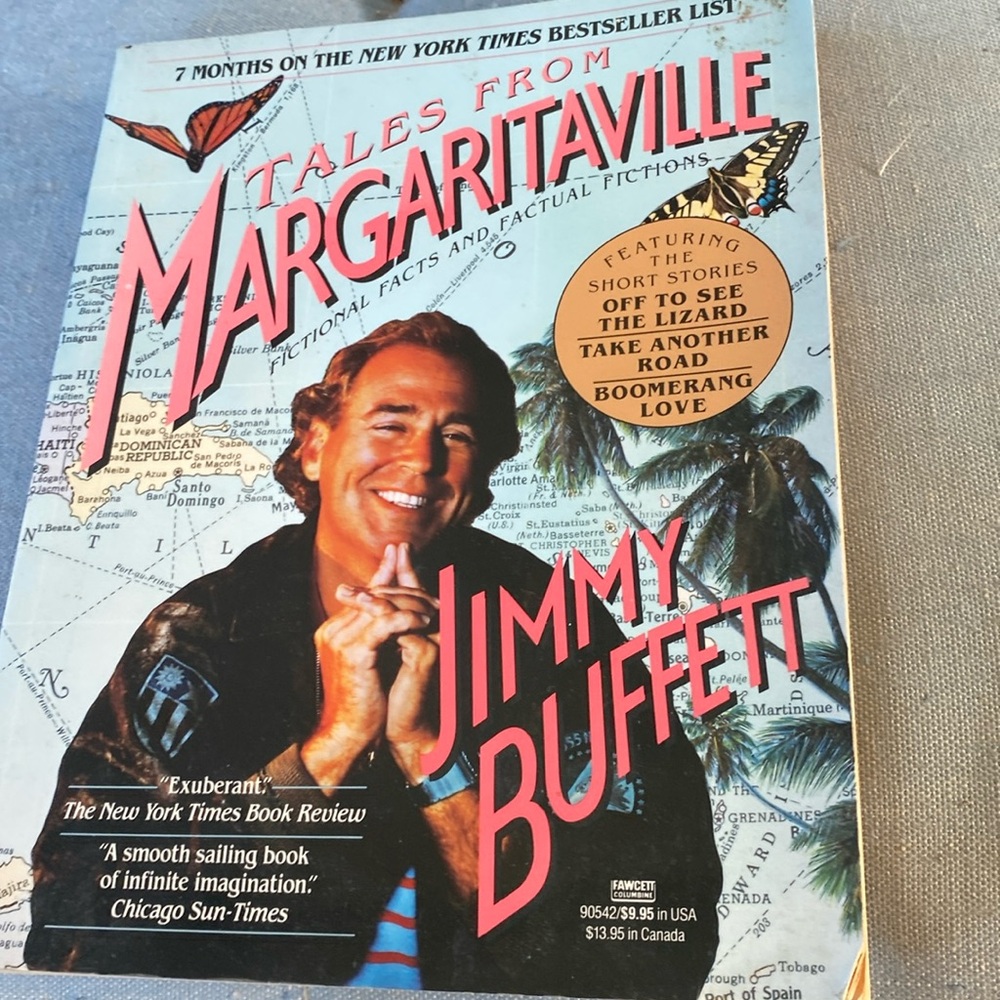 Tales From Margaritaville  Jimmy Buffett paperback very good condition